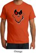 Mens Halloween Shirt Ghost Face Organic Tee T-Shirt