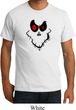 Mens Halloween Shirt Ghost Face Organic Tee T-Shirt