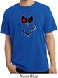 Mens Halloween Shirt Ghost Face Pigment Dyed Tee T-Shirt