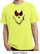 Mens Halloween Shirt Ghost Face Pigment Dyed Tee T-Shirt