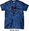 Mens Halloween Shirt Ghost Face Spider Tie Dye Tee T-shirt