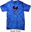 Mens Halloween Shirt Ghost Face Spider Tie Dye Tee T-shirt