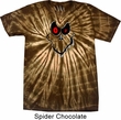 Mens Halloween Shirt Ghost Face Spider Tie Dye Tee T-shirt