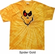 Mens Halloween Shirt Ghost Face Spider Tie Dye Tee T-shirt
