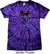 Mens Halloween Shirt Ghost Face Spider Tie Dye Tee T-shirt