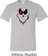Mens Halloween Shirt Ghost Face Tall Tee T-Shirt