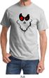 Mens Halloween Shirt Ghost Face Tee T-Shirt
