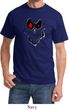 Mens Halloween Shirt Ghost Face Tee T-Shirt