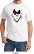 Mens Halloween Shirt Ghost Face Tee T-Shirt