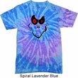 Mens Halloween Shirt Ghost Face Tie Dye Tee T-shirt
