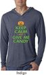 Mens Halloween Shirt Give Me Candy Lightweight Hoodie Tee T-Shirt