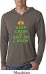 Mens Halloween Shirt Give Me Candy Lightweight Hoodie Tee T-Shirt