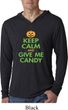 Mens Halloween Shirt Give Me Candy Lightweight Hoodie Tee T-Shirt