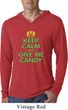 Mens Halloween Shirt Give Me Candy Lightweight Hoodie Tee T-Shirt