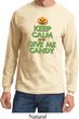 Mens Halloween Shirt Give Me Candy Long Sleeve Tee T-Shirt