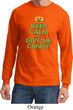 Mens Halloween Shirt Give Me Candy Long Sleeve Tee T-Shirt
