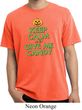 Mens Halloween Shirt Give Me Candy Pigment Dyed Tee T-Shirt