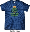 Mens Halloween Shirt Give Me Candy Spider Tie Dye Tee T-shirt