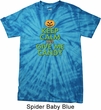 Mens Halloween Shirt Give Me Candy Spider Tie Dye Tee T-shirt