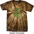 Mens Halloween Shirt Give Me Candy Spider Tie Dye Tee T-shirt