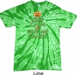 Mens Halloween Shirt Give Me Candy Twist Tie Dye Tee T-shirt