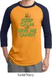 Mens Halloween Shirt Keep Calm and Give Me Candy Raglan Tee T-Shirt