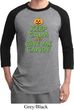 Mens Halloween Shirt Keep Calm and Give Me Candy Raglan Tee T-Shirt