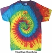 Mens Halloween Shirt Keep Calm and Give Me Candy Tie Dye Tee T-shirt