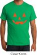 Mens Halloween Shirt Orange Jack O Lantern Organic Tee T-Shirt