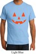 Mens Halloween Shirt Orange Jack O Lantern Organic Tee T-Shirt