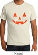 Mens Halloween Shirt Orange Jack O Lantern Organic Tee T-Shirt