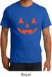 Mens Halloween Shirt Orange Jack O Lantern Organic Tee T-Shirt