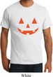 Mens Halloween Shirt Orange Jack O Lantern Organic Tee T-Shirt