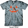 Mens Halloween Shirt Orange Jack O Lantern Spider Tie Dye Tee T-shirt