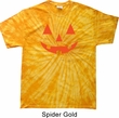Mens Halloween Shirt Orange Jack O Lantern Spider Tie Dye Tee T-shirt