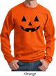 Mens Halloween Sweatshirt Black Jack O Lantern Sweat Shirt