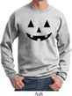Mens Halloween Sweatshirt Black Jack O Lantern Sweat Shirt