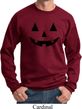 Mens Halloween Sweatshirt Black Jack O Lantern Sweat Shirt