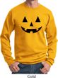 Mens Halloween Sweatshirt Black Jack O Lantern Sweat Shirt