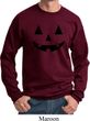 Mens Halloween Sweatshirt Black Jack O Lantern Sweat Shirt