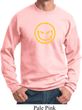 Mens Halloween Sweatshirt Evil Smiley Face Sweat Shirt