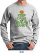 Mens Halloween Sweatshirt Keep Calm and Give Me Candy Sweat Shirt