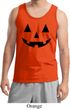 Mens Halloween Tanktop Black Jack O Lantern Tank Top
