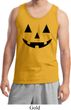 Mens Halloween Tanktop Black Jack O Lantern Tank Top