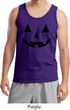 Mens Halloween Tanktop Black Jack O Lantern Tank Top