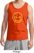 Mens Halloween Tanktop Evil Smiley Face Tank Top