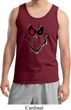Mens Halloween Tanktop Ghost Face Tank Top