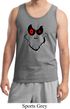 Mens Halloween Tanktop Ghost Face Tank Top