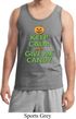 Mens Halloween Tanktop Keep Calm and Give Me Candy Tank Top