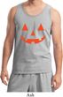 Mens Halloween Tanktop Orange Jack O Lantern Tank Top